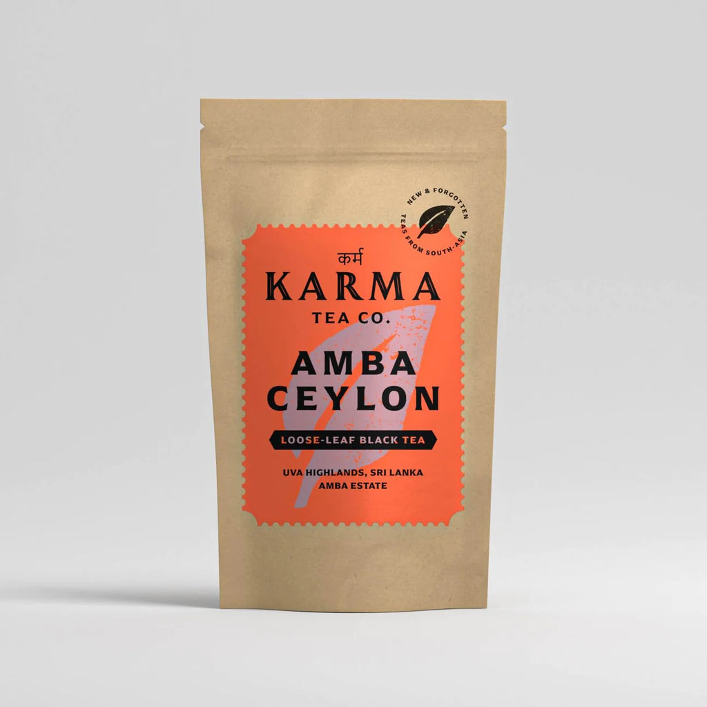 amba ceylon svart te sri lanka sip revolt karma tea