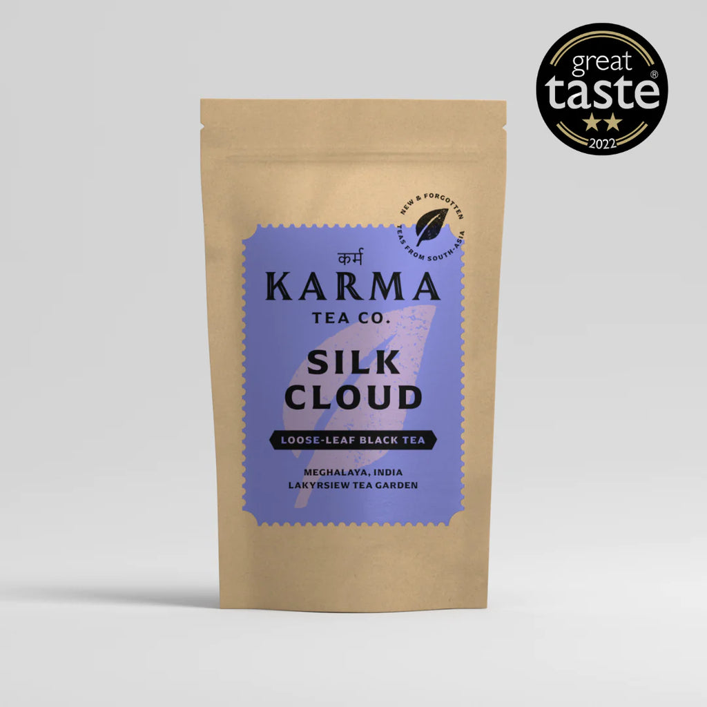 svart te indien silk cloud sip revolt karma tea