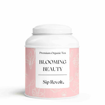 sip revolt te blooming beauty grönt te för vacker hud och välmående