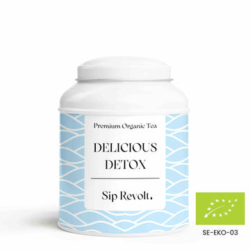 sip revolt te delicious detox utrensande avgiftande ekologiskt te sencha mate