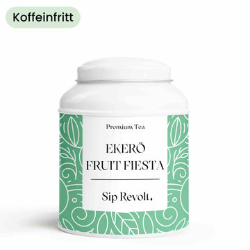 sip revolt te ekerö fruit fiesta äpple blåbär citron ingefära koffeinfritt kvällen burk