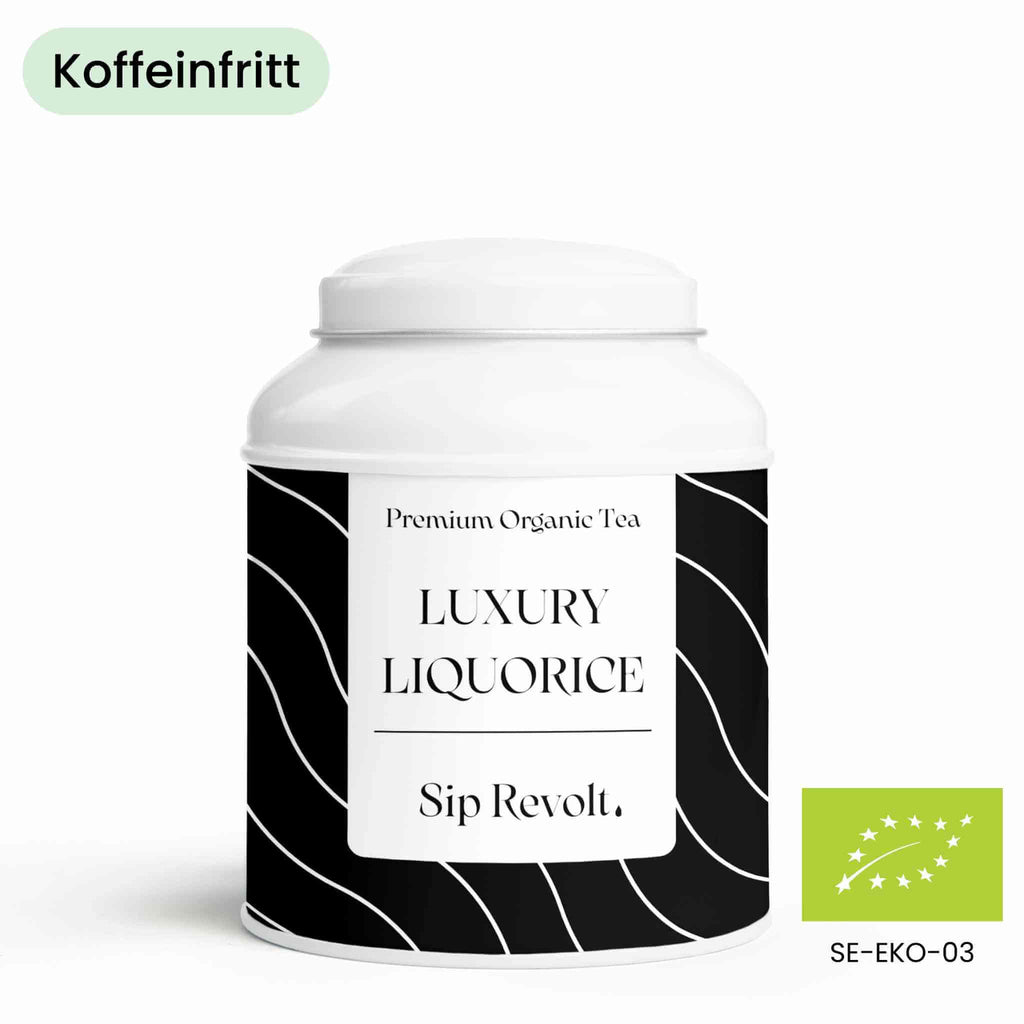 sip revolt te luxury liquorice koffeinfritt ekologiskt laktrits te matsmältning