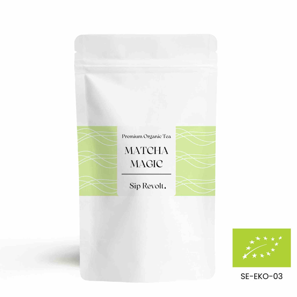 sip revolt matcha grönt te cermoniell premium kvalitet antioxidanter nyttigt